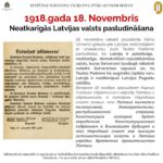 Latvija mūsu sirdī – godinām maija svētkos!    Ceļš uz brīvību – Latvijas neatkarības pasludināšana