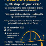Nakts piedzīvojumu kvests “Tilts starp Latviju un Vāciju ”