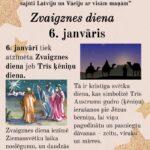 Rīt, 6. janvārī, Latvijā un Vācijā svinam Zvaigznes jeb Trīs ķēniņu dienu!