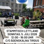 Interkultureller Dialog und die Lehren der Liebe: Herzliche Einladung zum „Stammtisch Lettland“ in Rīga!