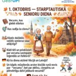 👵👴🌍 ŠODIEN, 1. OKTOBRĪ, ATZĪMĒJAM STARPTAUTISKO SENIORU DIENU! 💛
