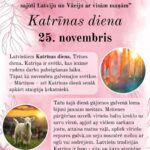 Šī diena kalendārā – Katrīnas diena