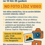 BEZMAKSAS meistarklase jauniešiem no 13 līdz 25 gadiem!