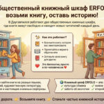 Что такое общественный книжный шкаф ERFOLG?