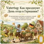Сегодня, 14 мая, в Германии отмечают День отца — Vatertag
