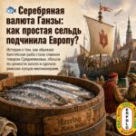 Серебряная валюта Ганзы: как простая сельдь подчинила Европу?
