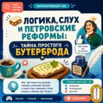 Логика, слух и Петровские реформы: Тайна простого БУТЕРБРОДА 🥪⚓🧭