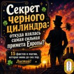 Магия черного цилиндра: почему при встрече с этим человеком все судорожно ищут пуговицу? 🎩✨