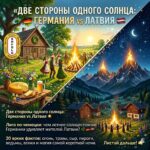 ☀️ Две стороны одного солнца: Чем немецкое «Лиго» удивляет жителей Латвии?