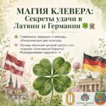 МАГИЯ КЛЕВЕРА: Секреты удачи в Латвии и Германии