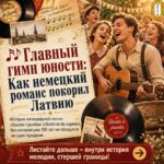 🎶 Главный гимн юности: Как немецкий романс стал сердцем Латвии