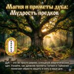 МАГИЯ И ПРИМЕТЫ ДУБА: Мудрость предков в наши дни