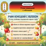 🍎Можно ли выучить немецкий всего через одно яблоко?